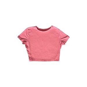 Women's Wild Fable Cropped T-Shirt-Pink-Size-Size L